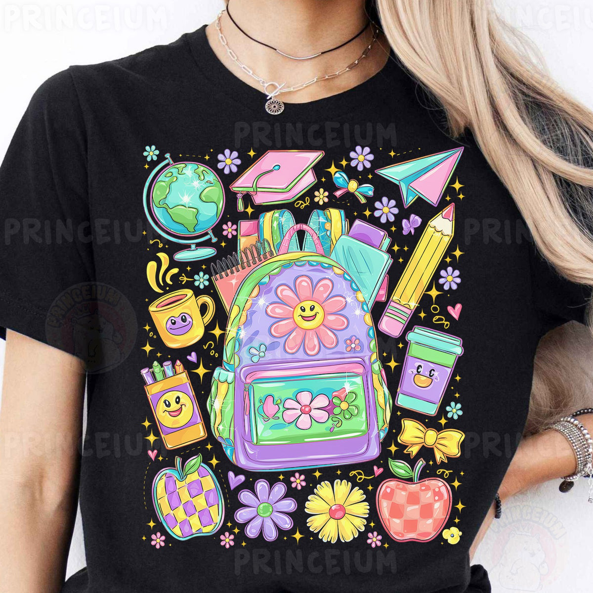 Pastel Back to School Backpack
