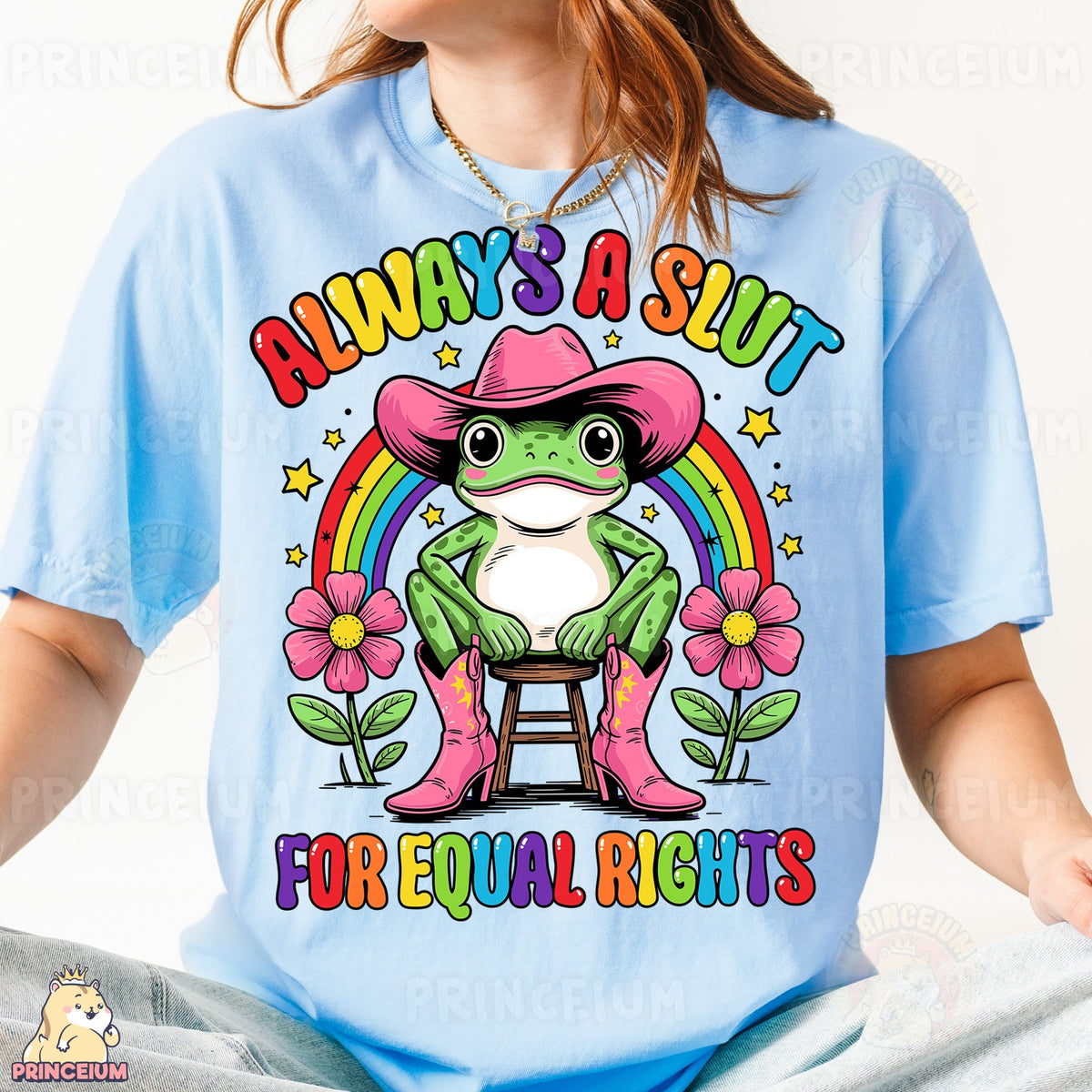 Cowboy Frog Rainbow Equal Rights