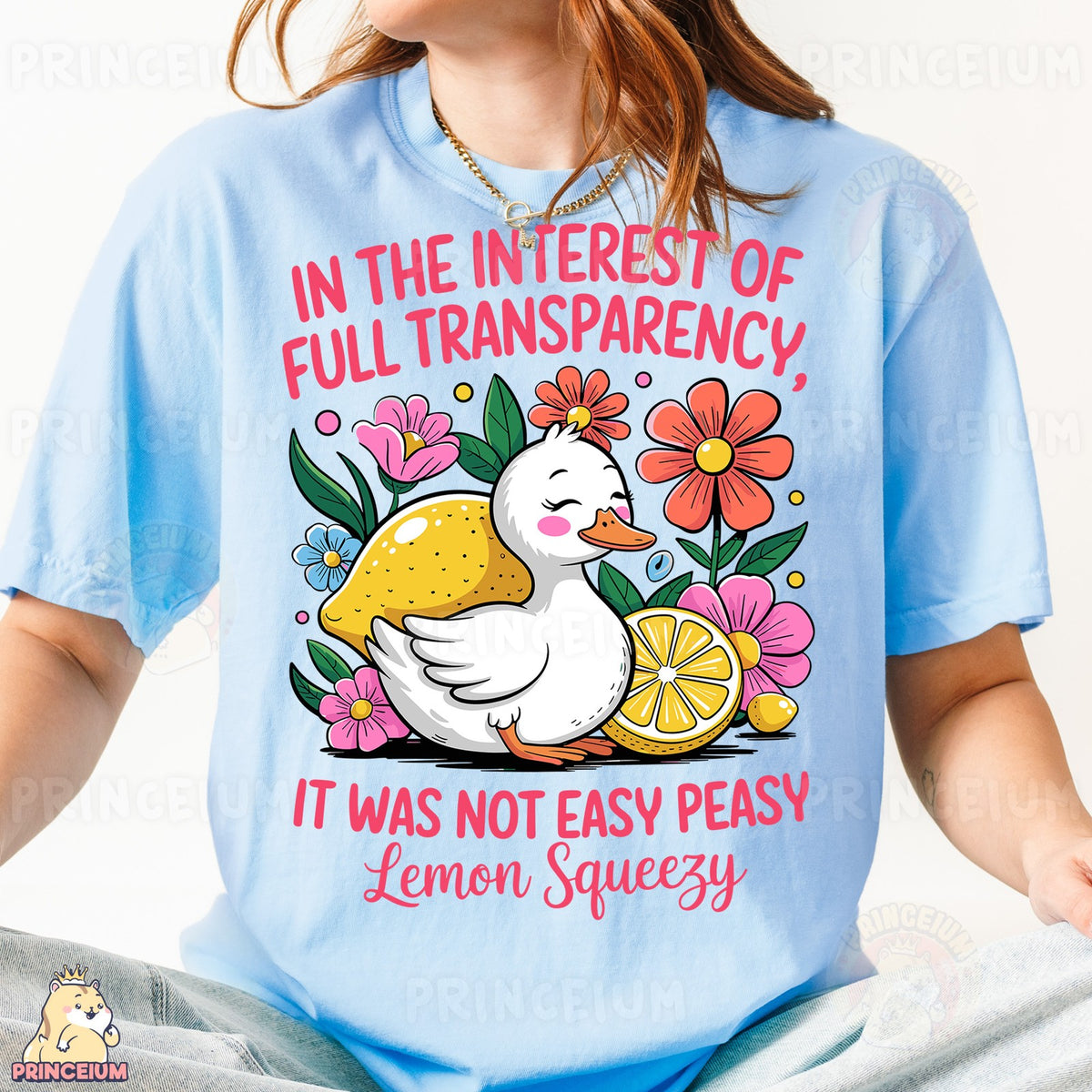 Full Transparency Lemon Squeezy Duck