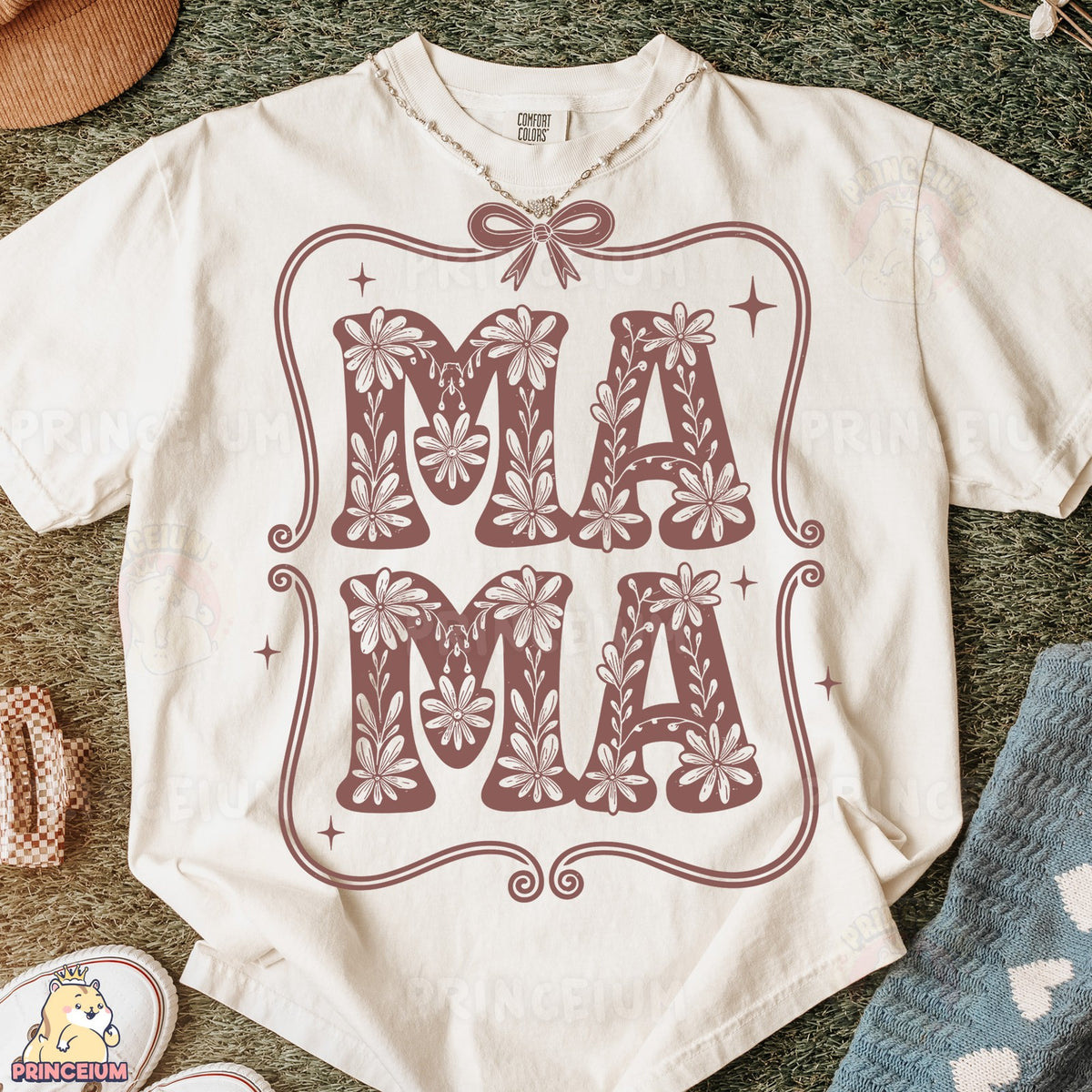 Floral Mama Bow