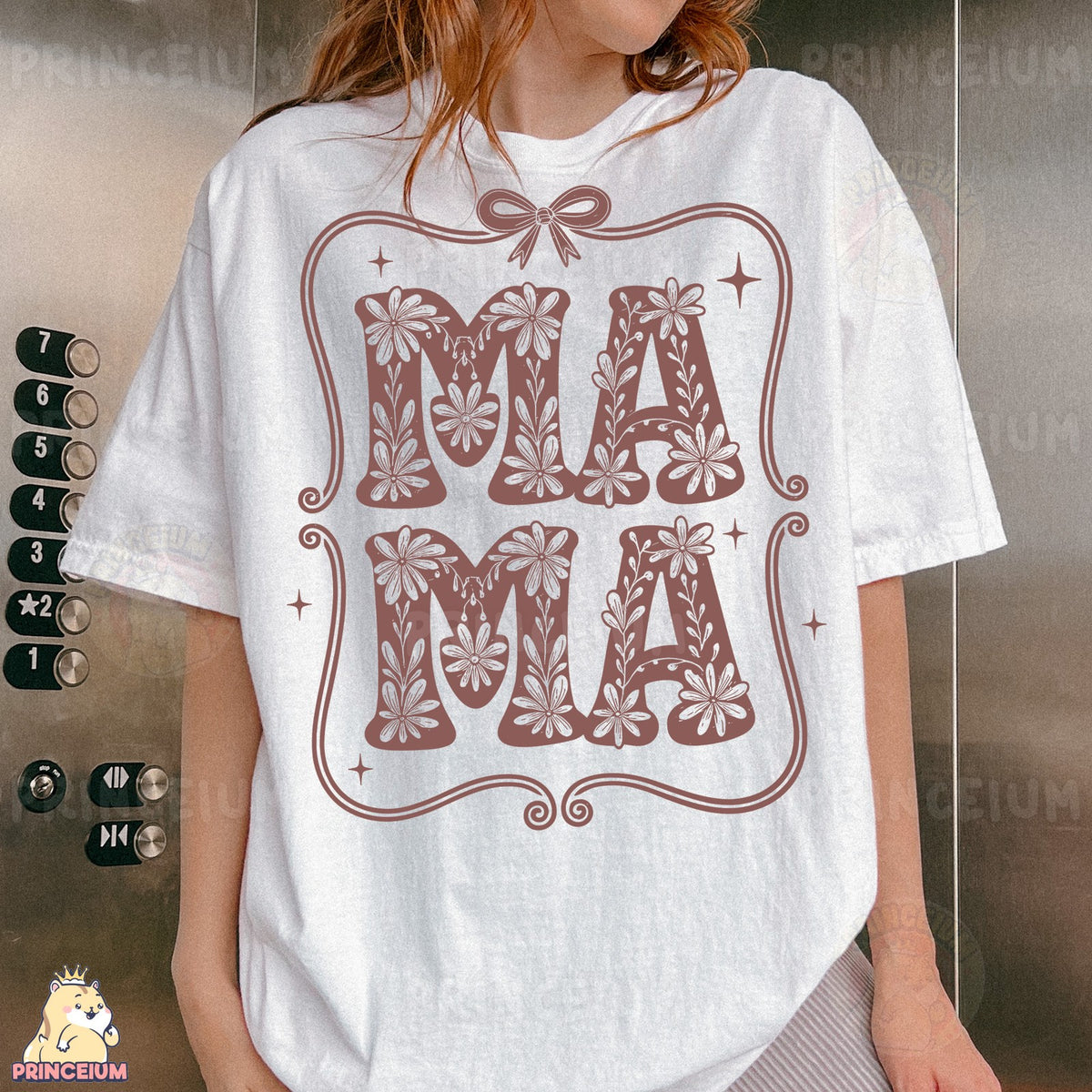 Floral Mama Bow