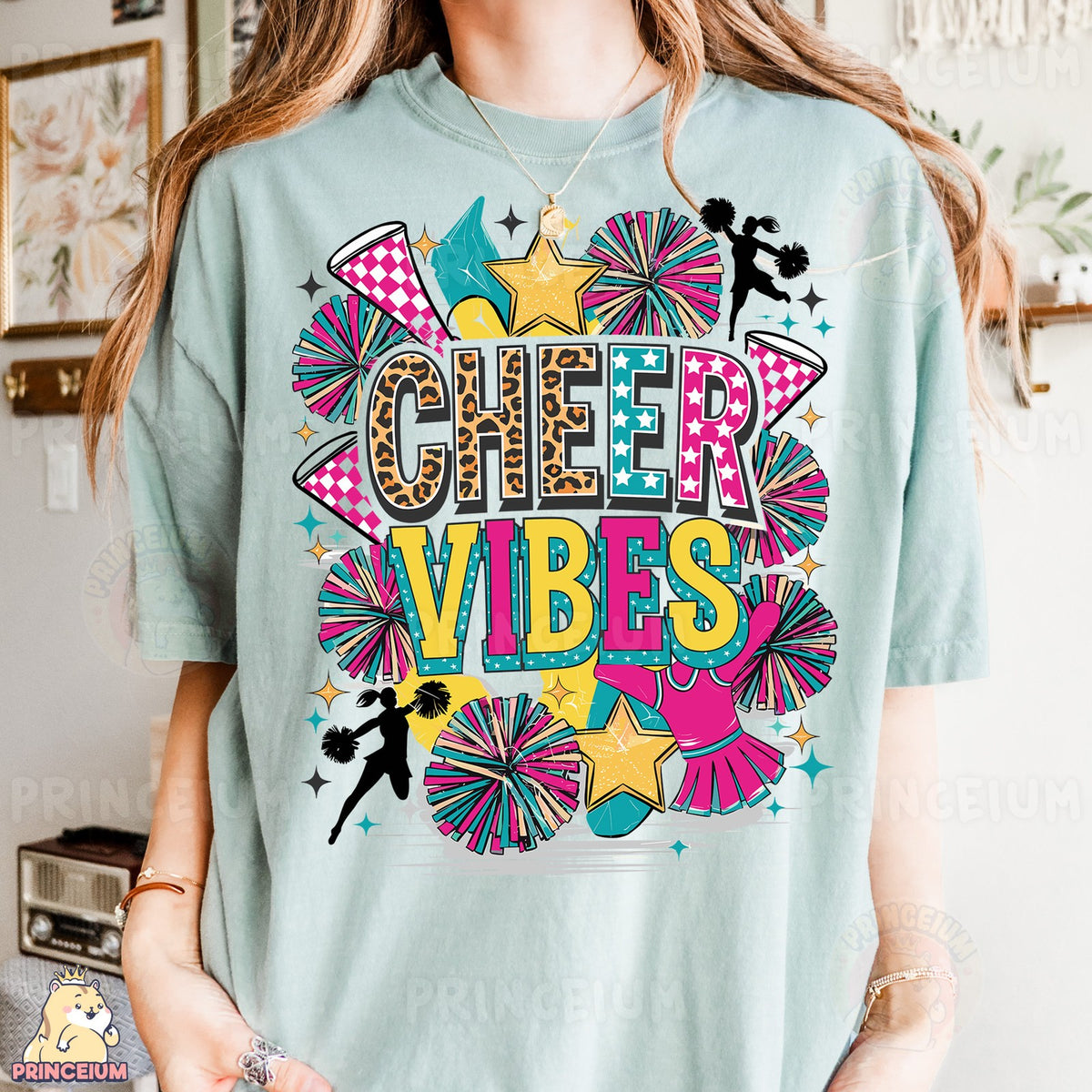 Cheer Vibes Cheerleader
