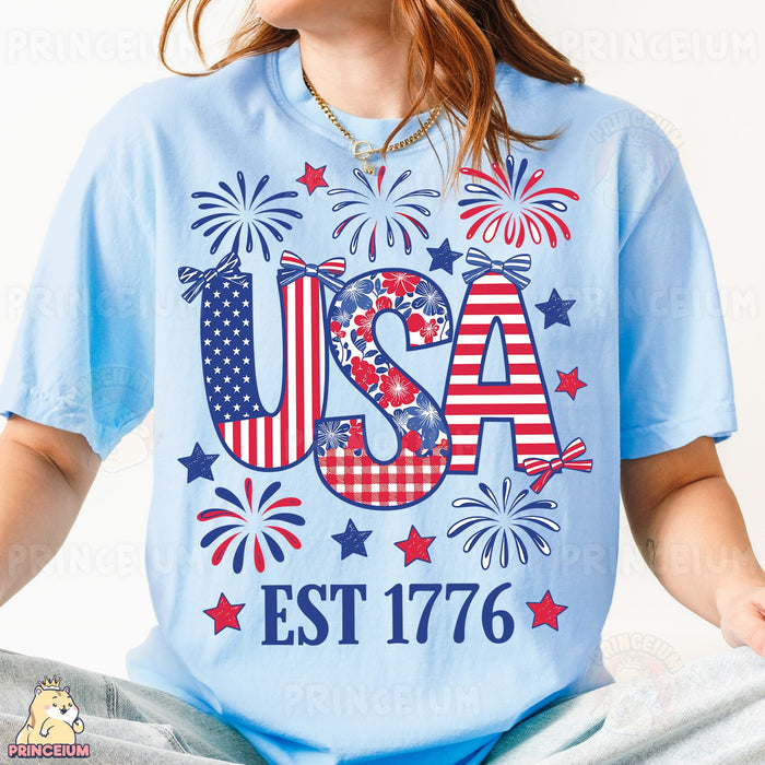 Patriotic USA Est 1776
