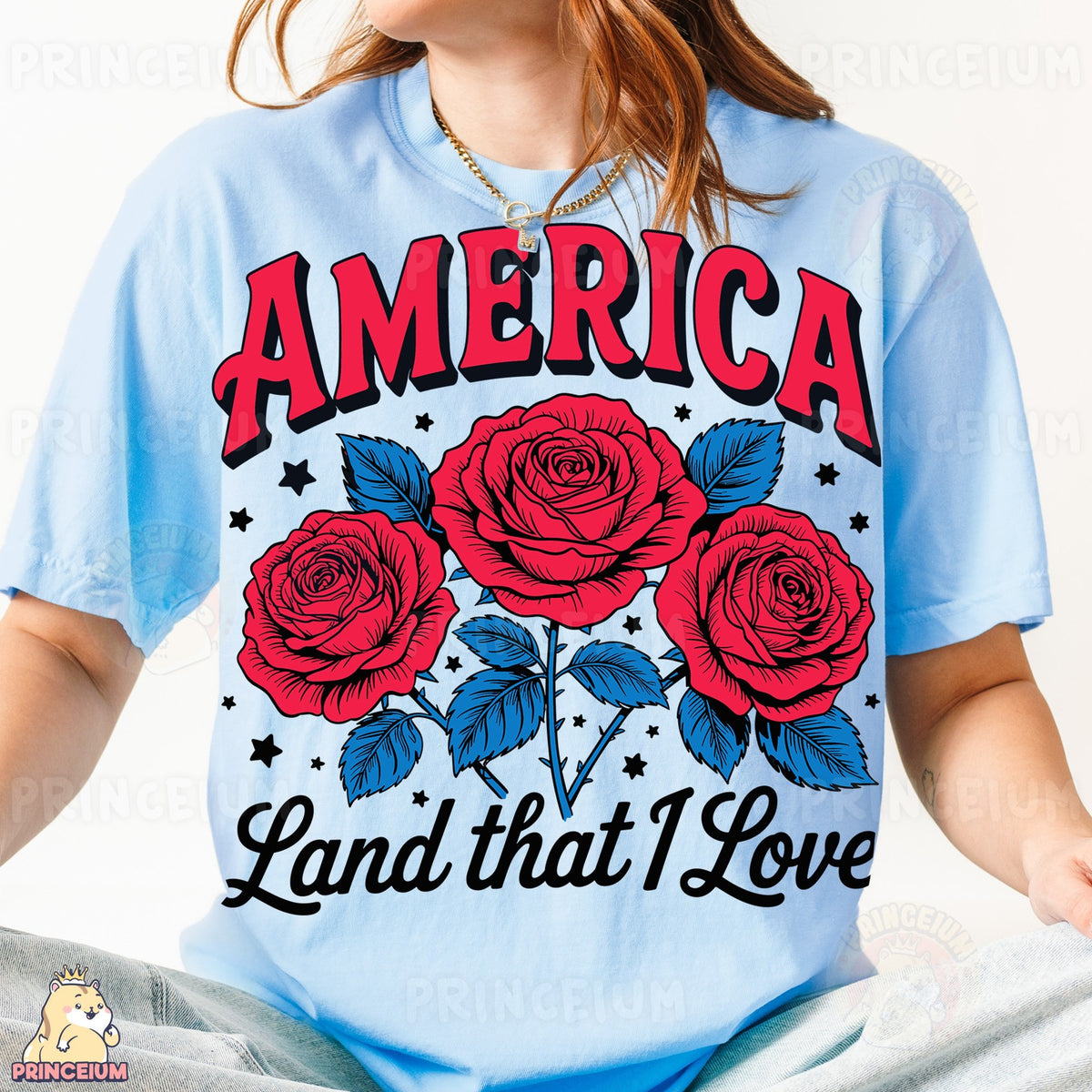 America Land That I Love Roses