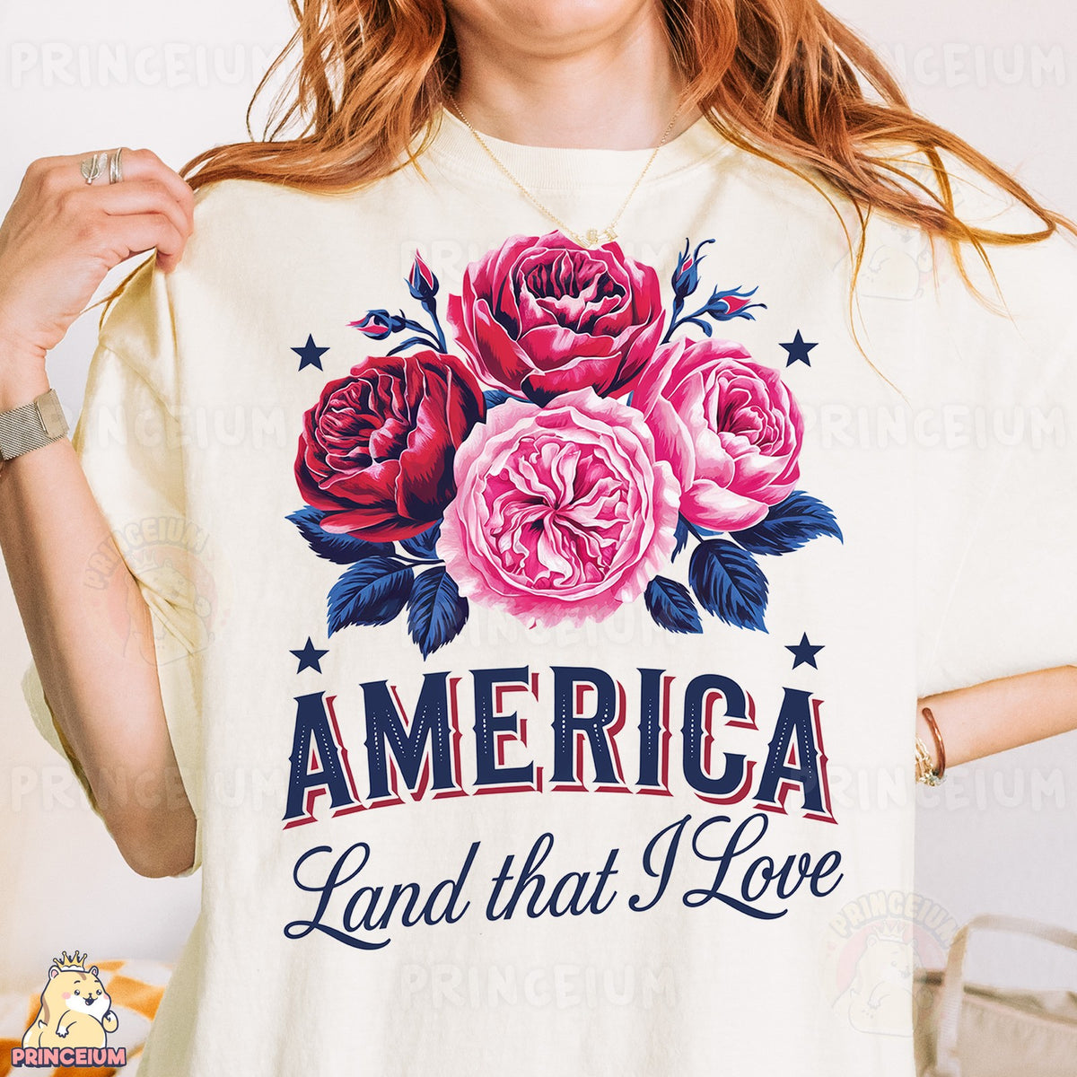 America Land That I Love Roses