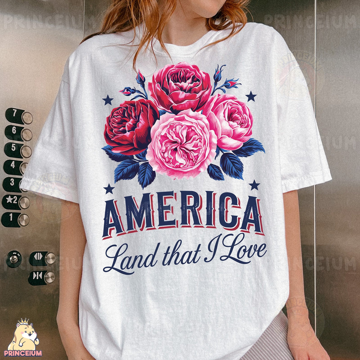 America Land That I Love Roses