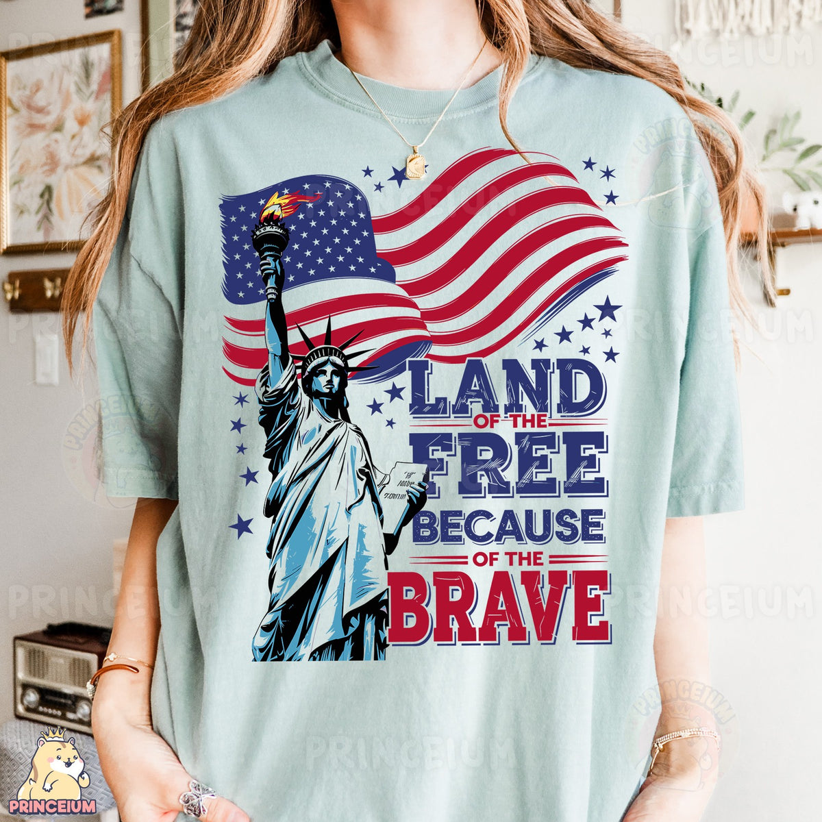 Lady Liberty Land of the Free