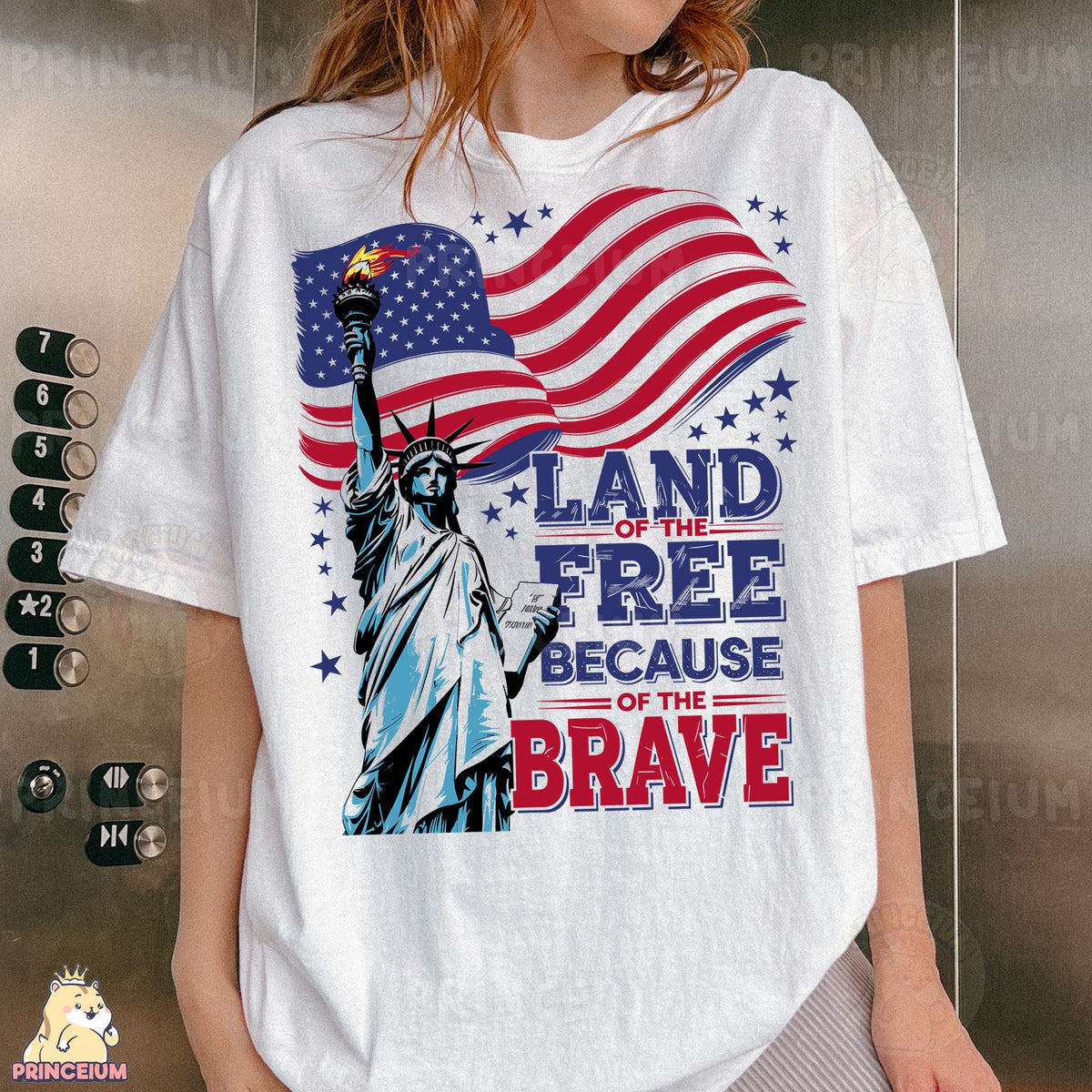 Lady Liberty Land of the Free