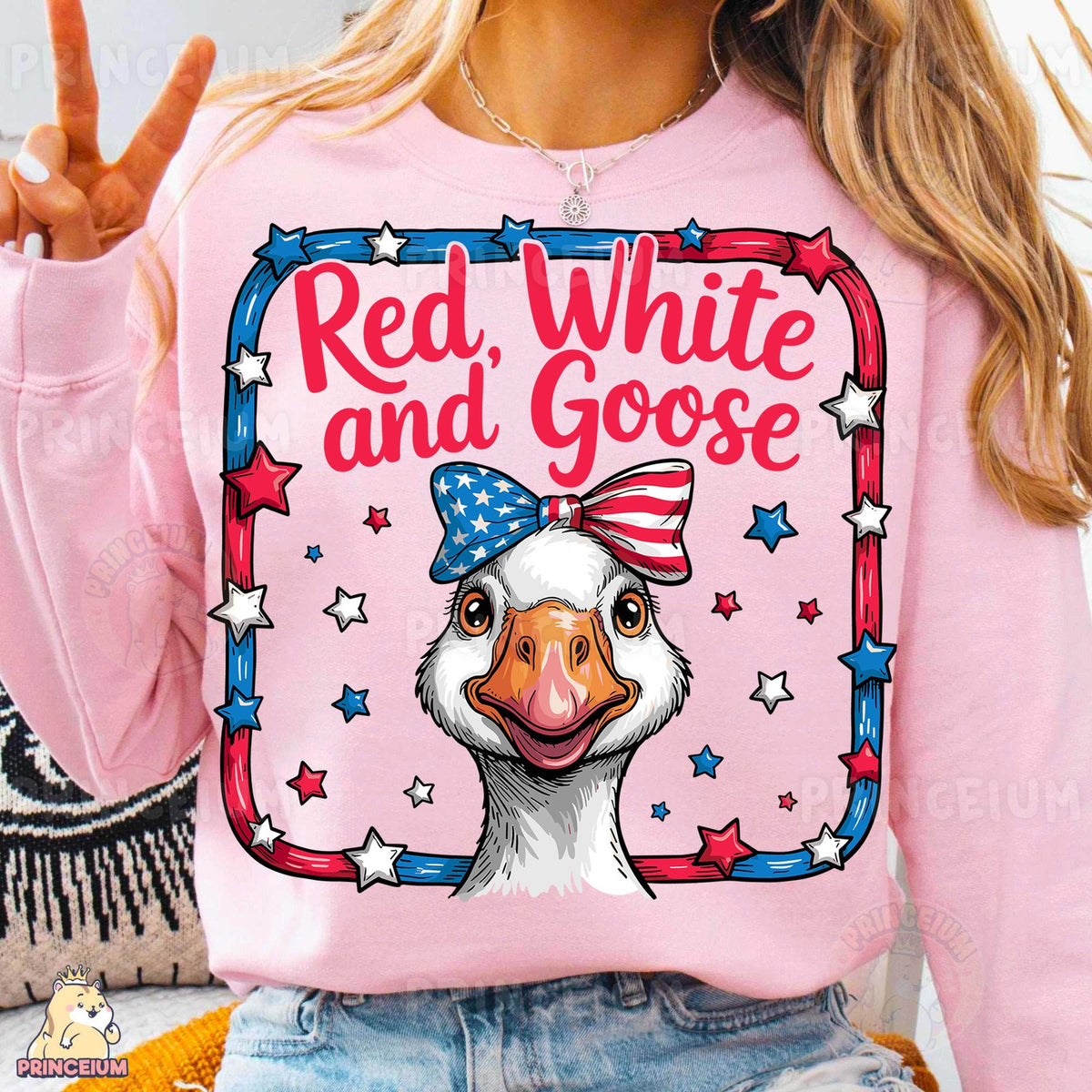 Red, White and Goose