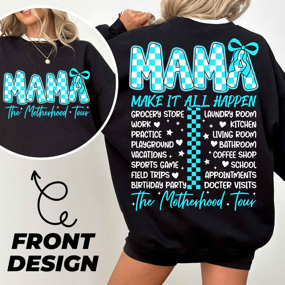 Mama The Motherhood Tour Front and Back