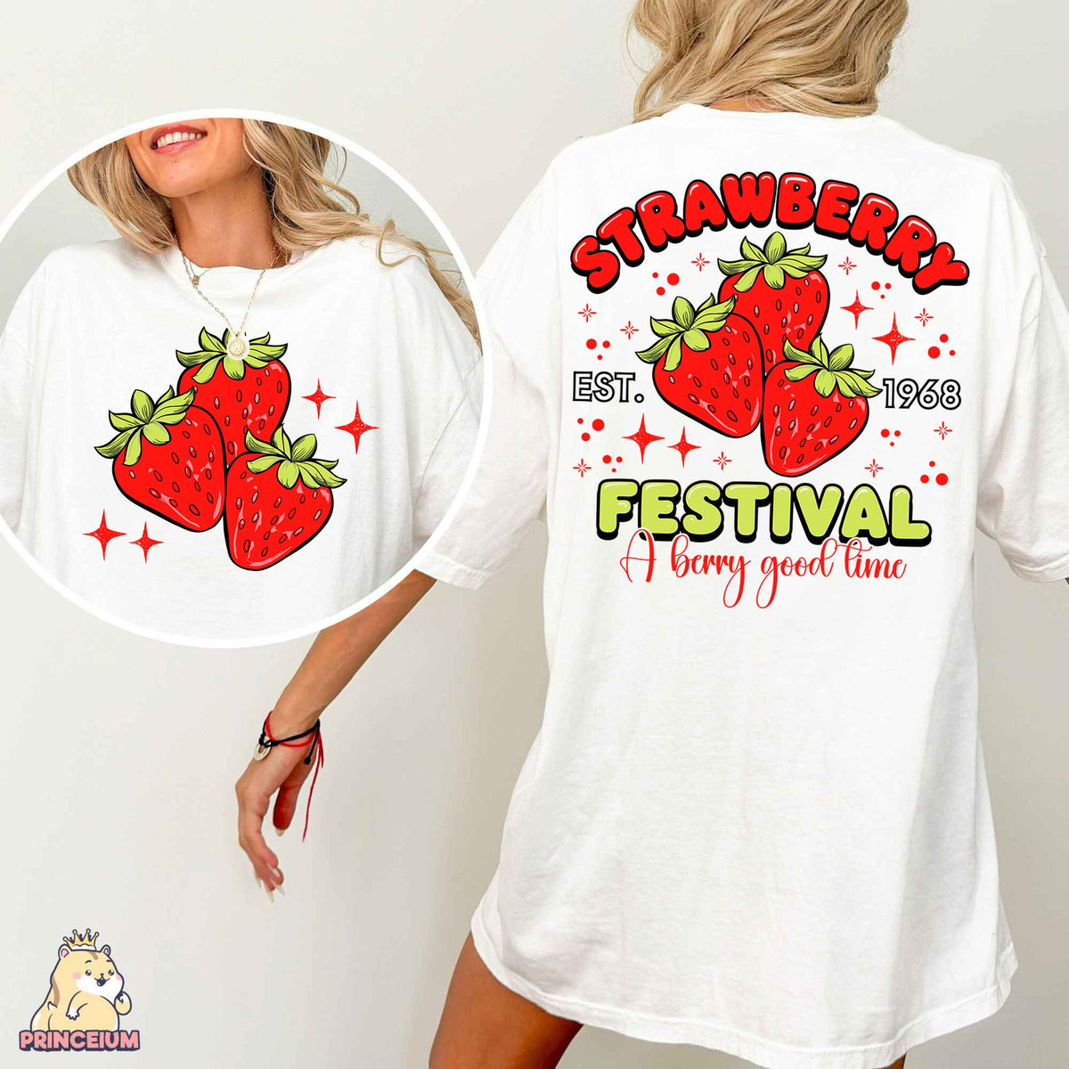Strawberry Festival Berry Good Time Front and Back