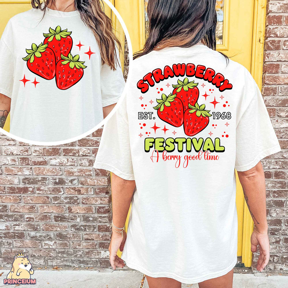 Strawberry Festival Berry Good Time Front and Back
