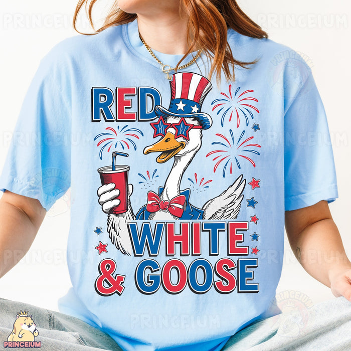 Red White & Goose