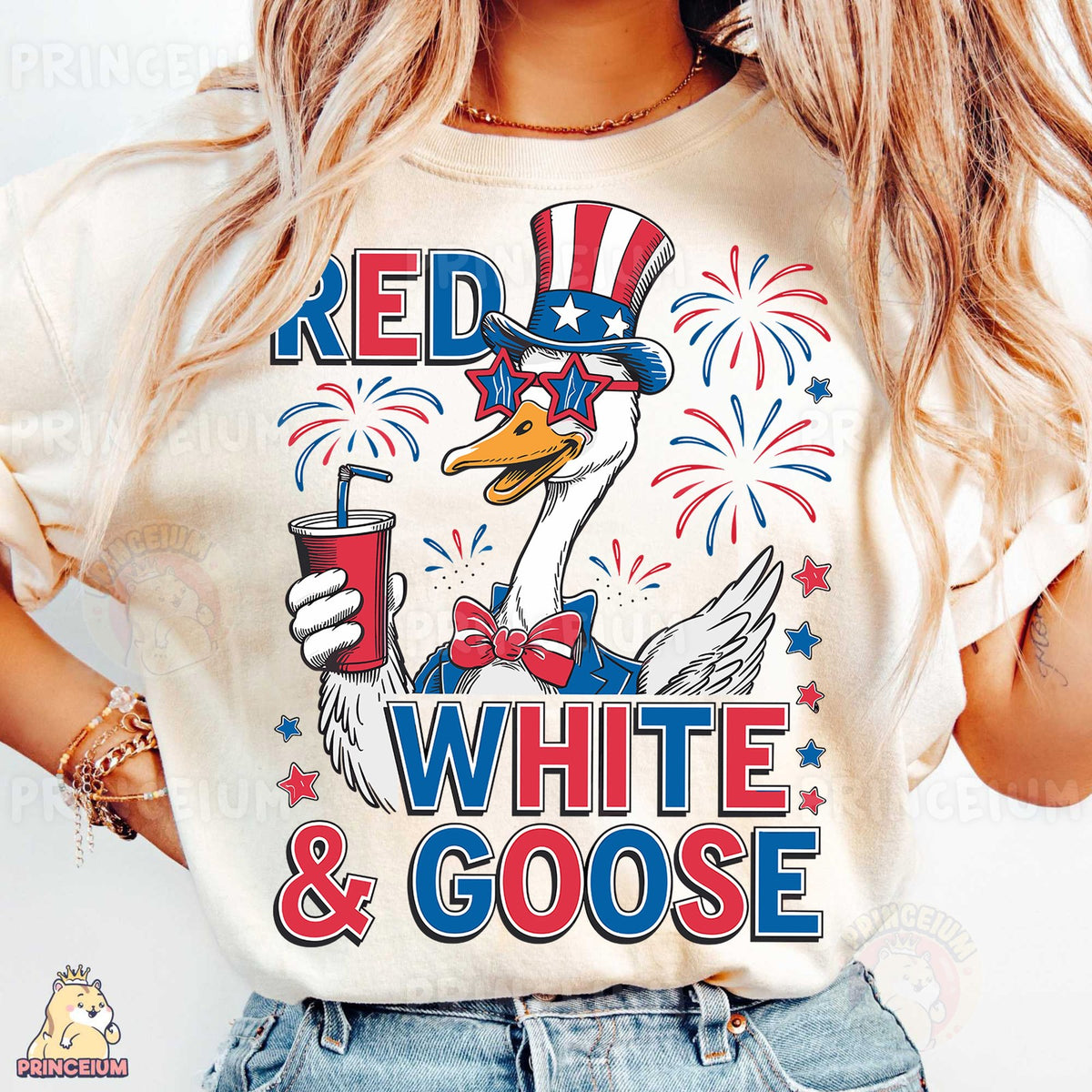 Red White & Goose