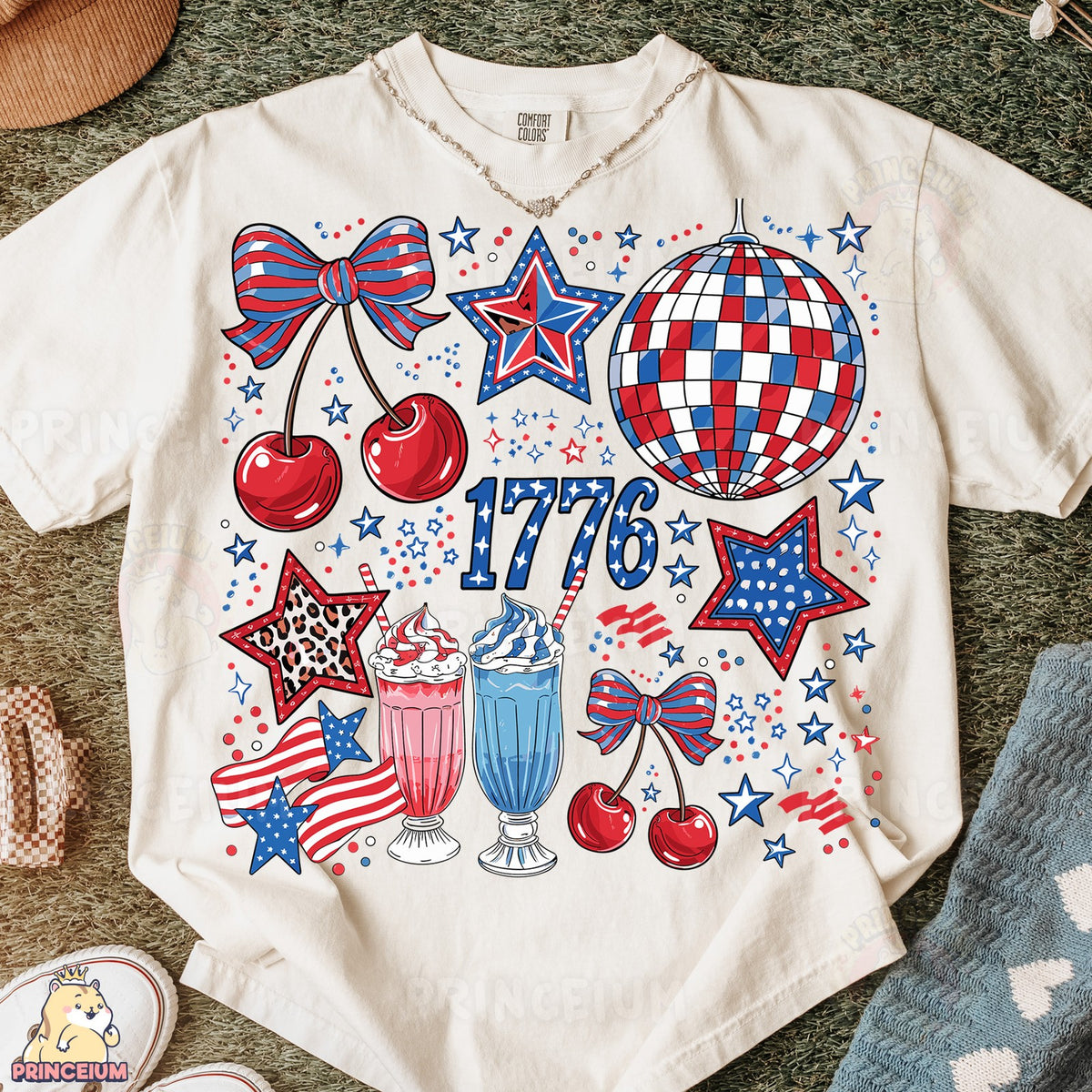 Coquette 1776 Patriotic Collage