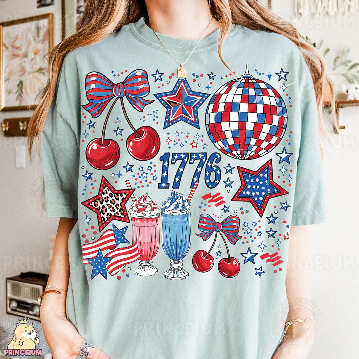 Coquette 1776 Patriotic Collage