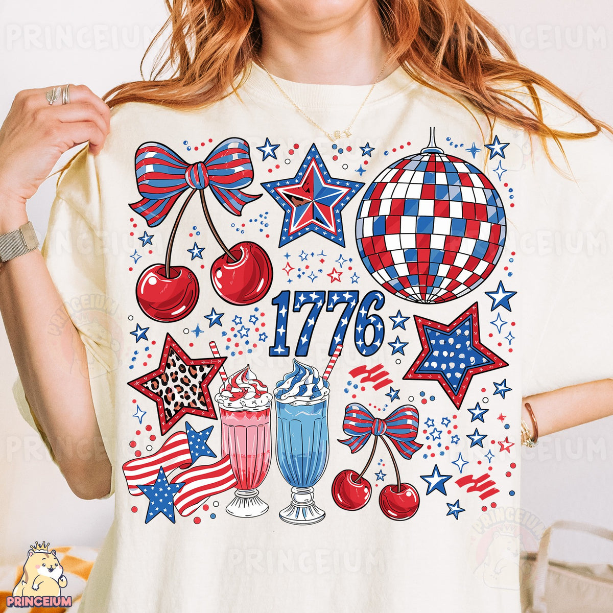 Coquette 1776 Patriotic Collage