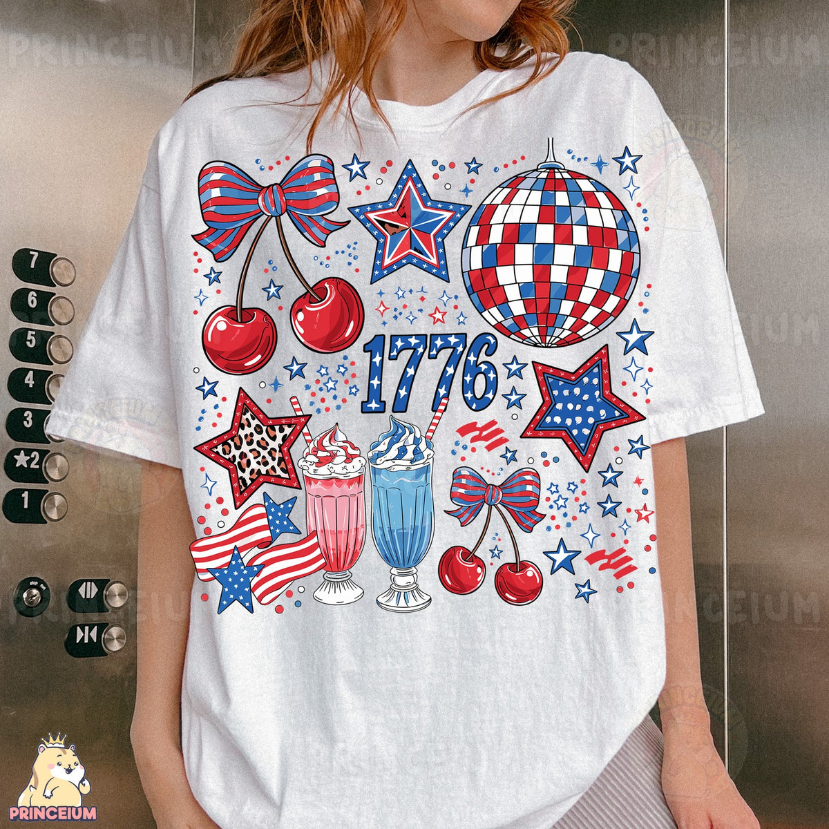 Coquette 1776 Patriotic Collage