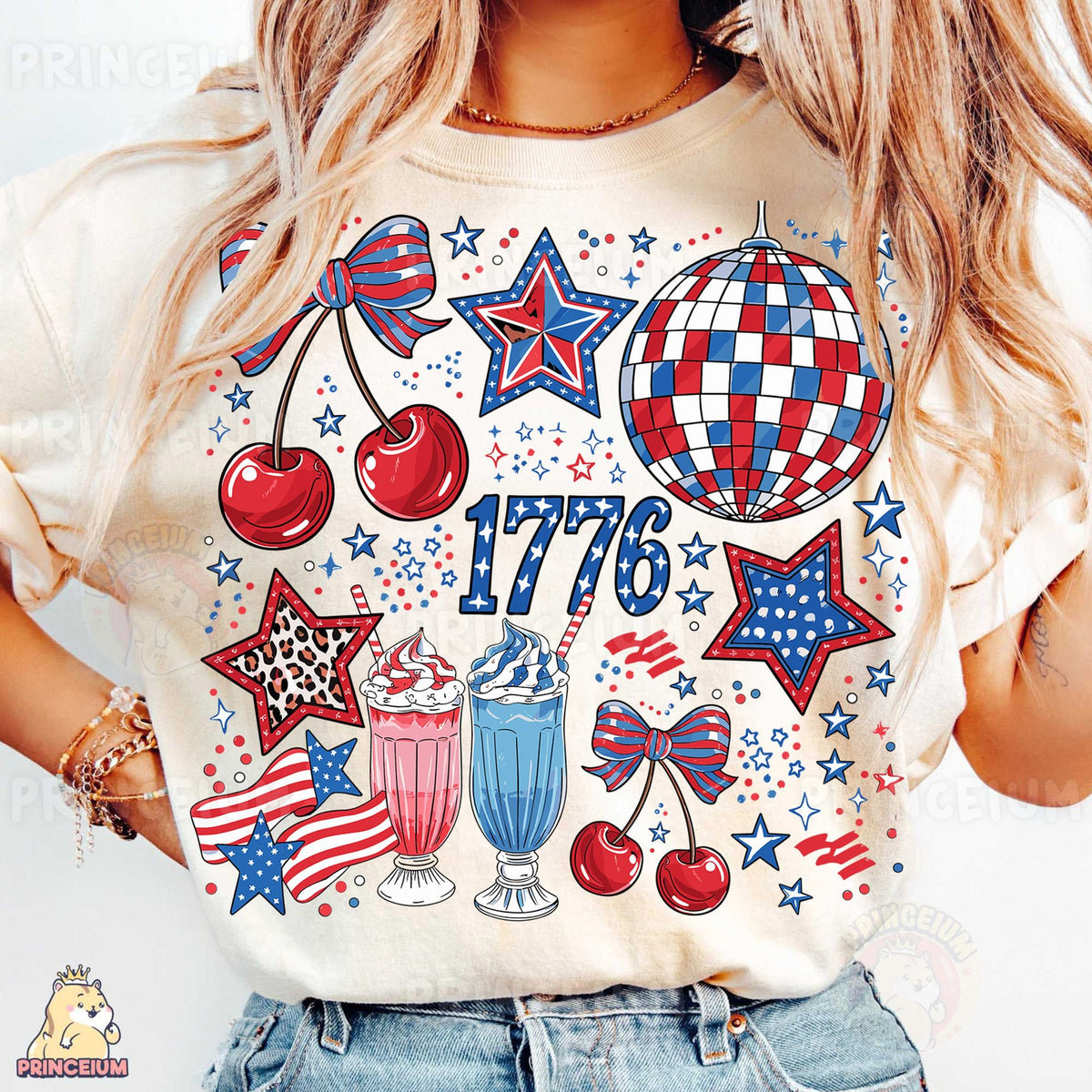 Coquette 1776 Patriotic Collage