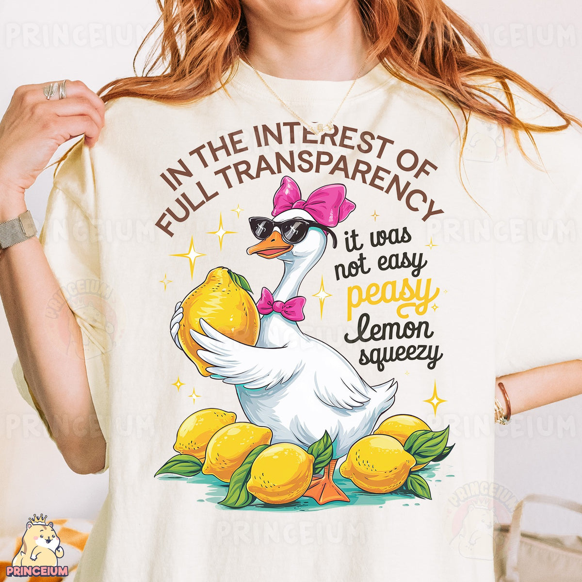 Not Easy Peasy Lemon Squeezy Goose