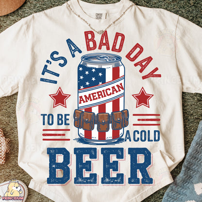 a t - shirt that says it's a bad day to be a cold