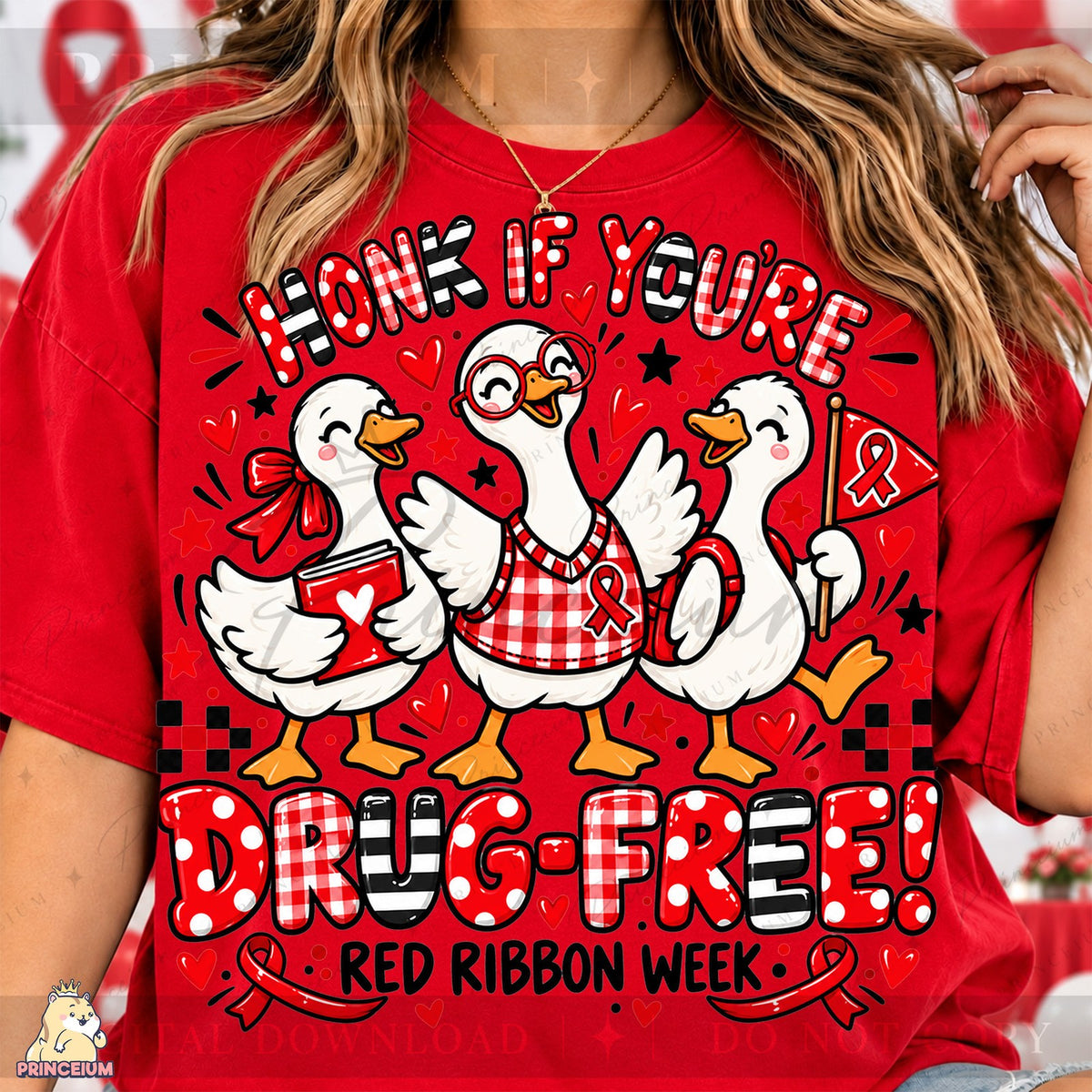 Honk If You're Drug-Free Geese