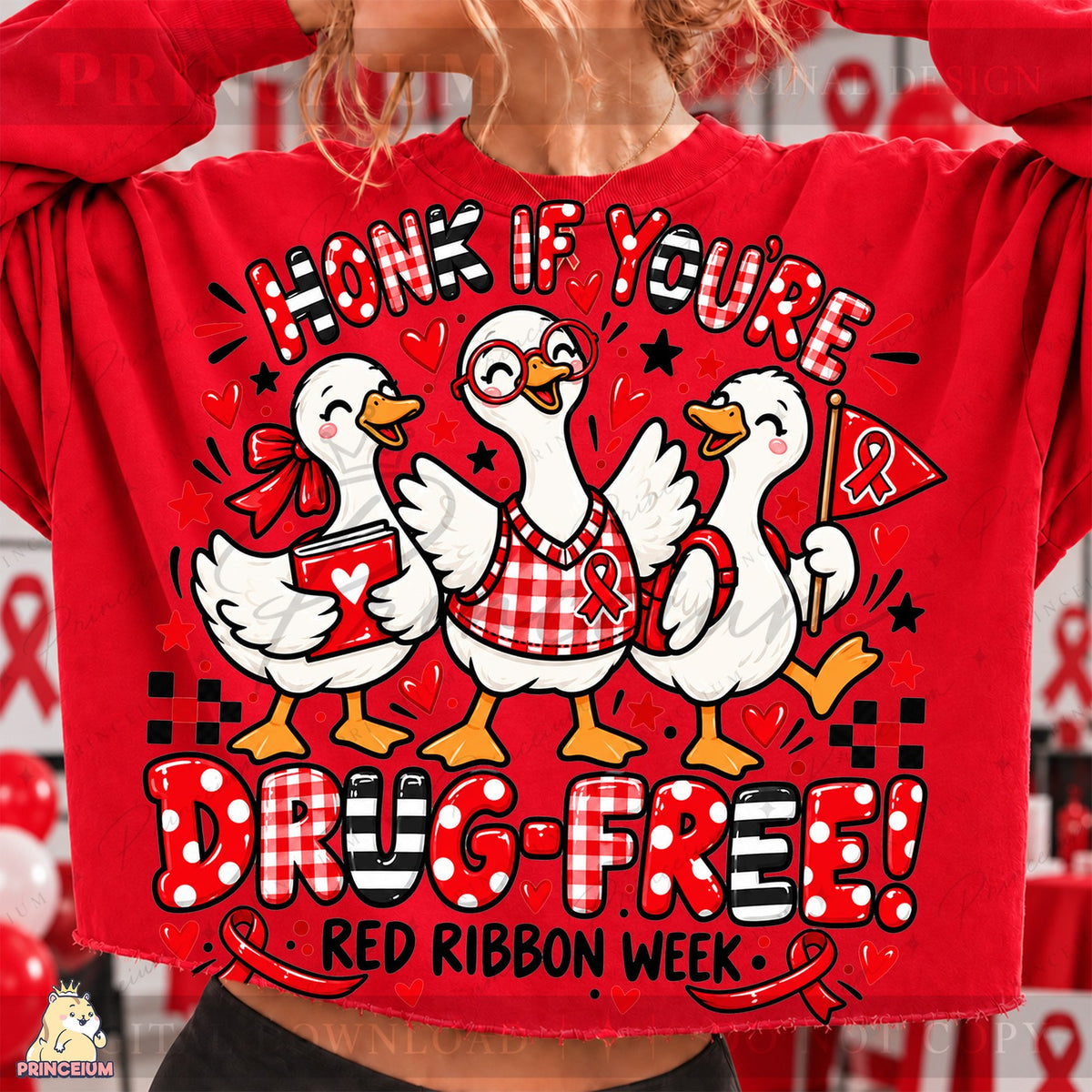 Honk If You're Drug-Free Geese