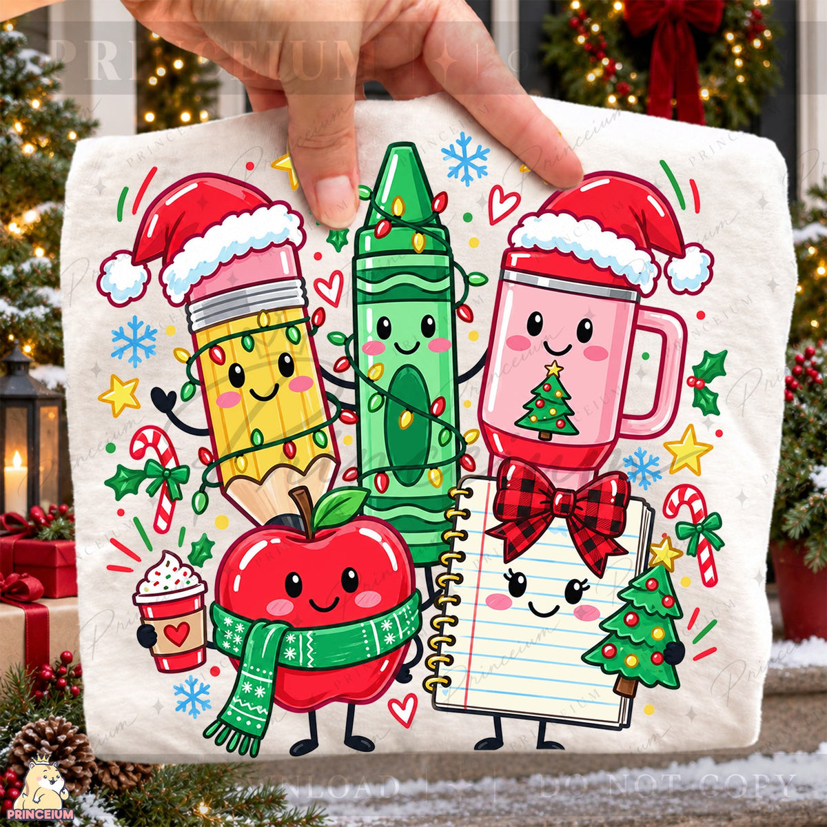 Holiday School Supplies Friends