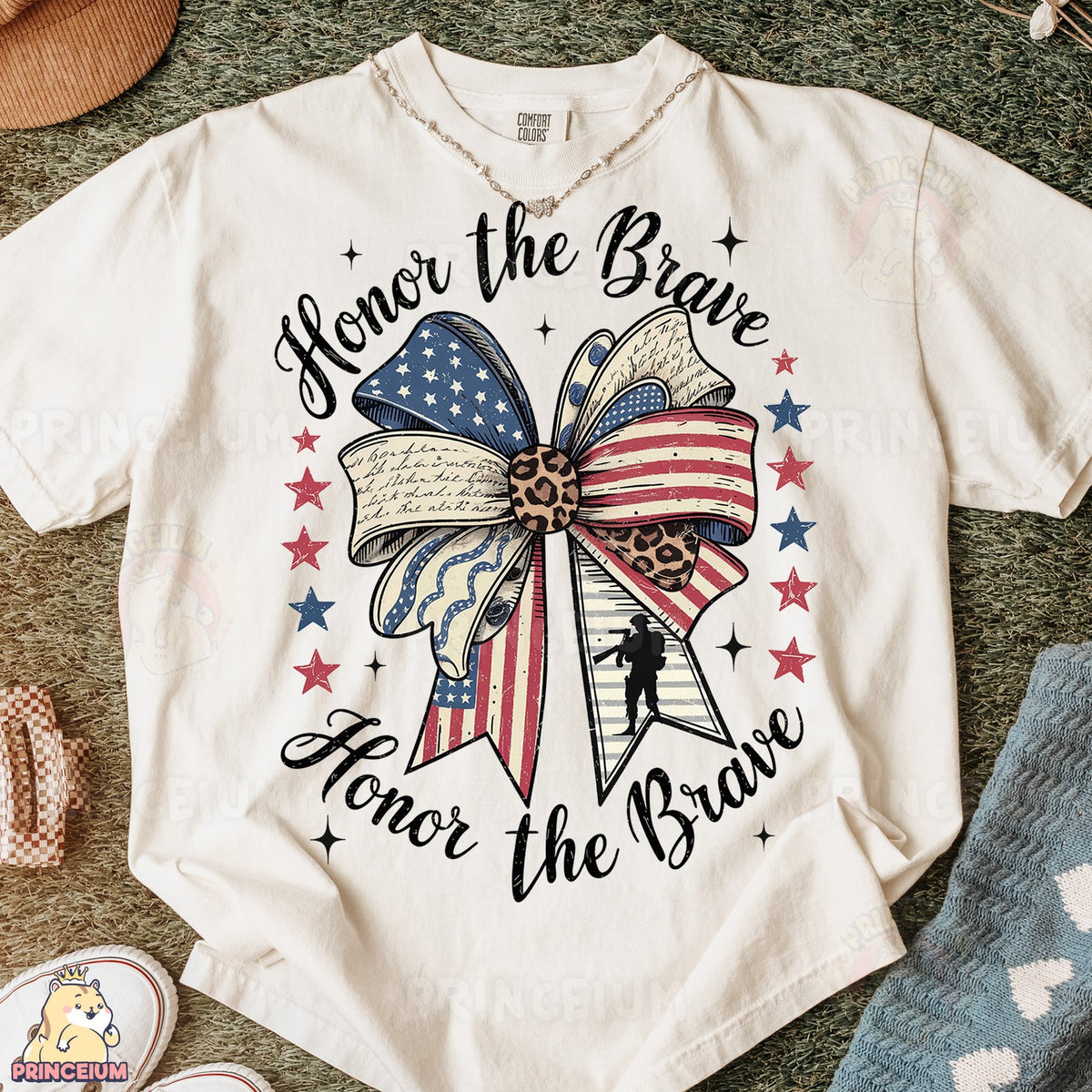 Honor the Brave Coquette Bow