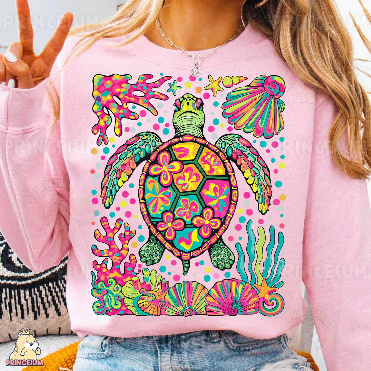 Groovy Sea Turtle
