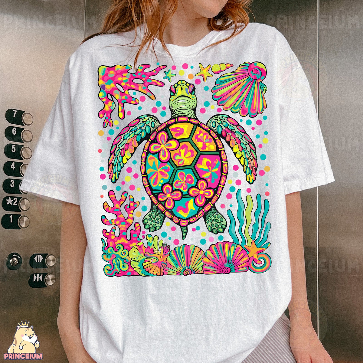 Groovy Sea Turtle