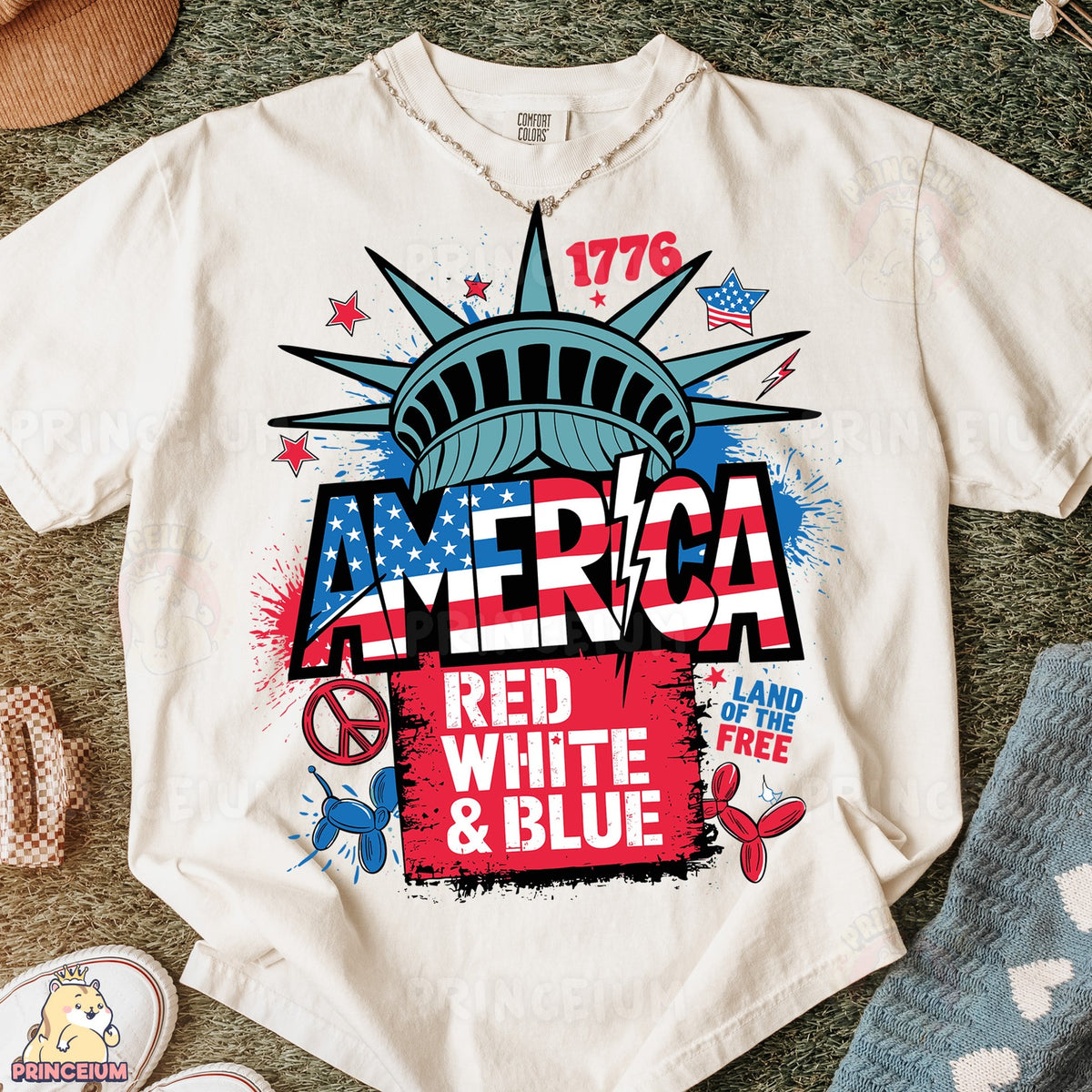 America Red White & Blue
