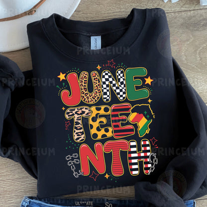 a t - shirt that says june the 13th on it
