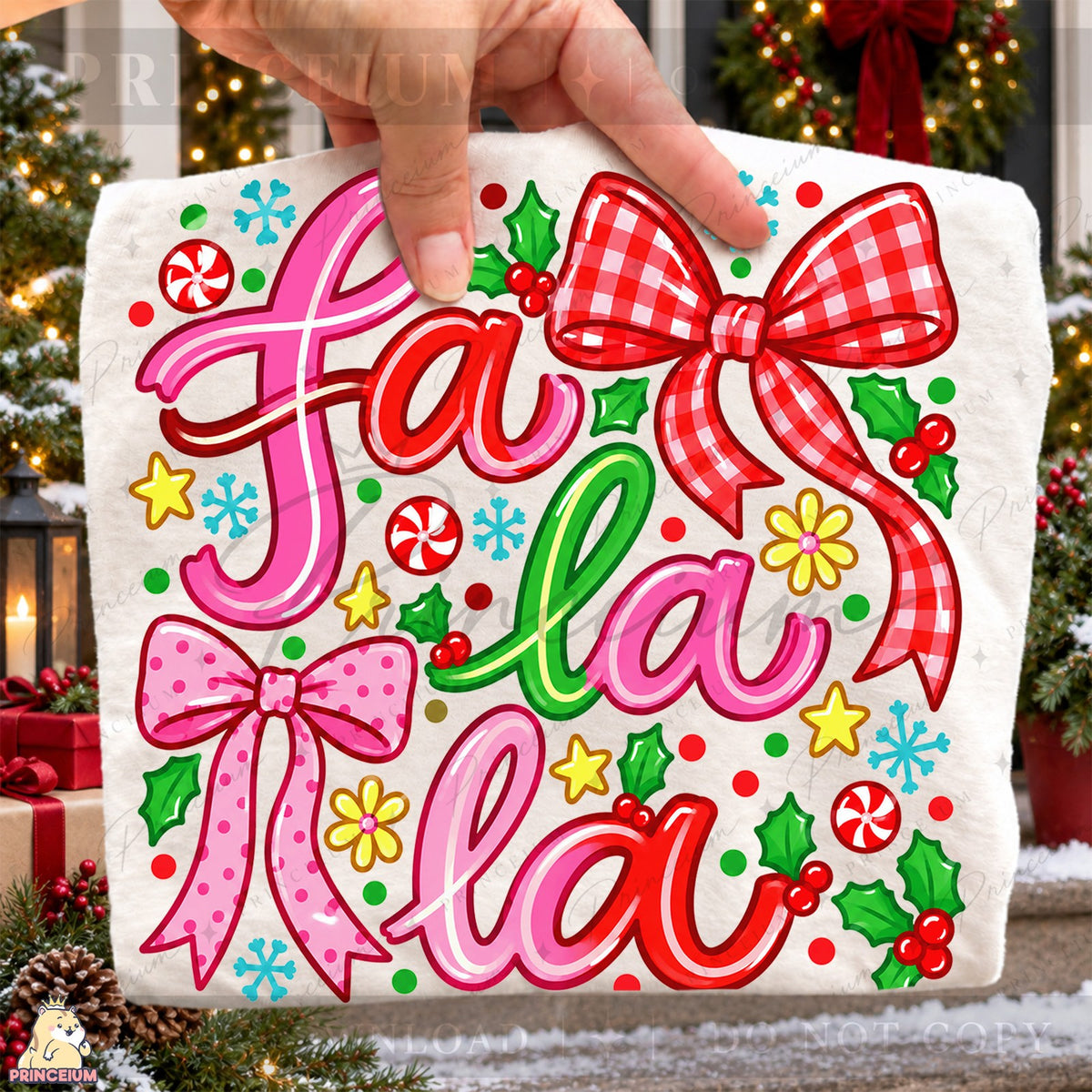 Coquette Fa La La La Christmas
