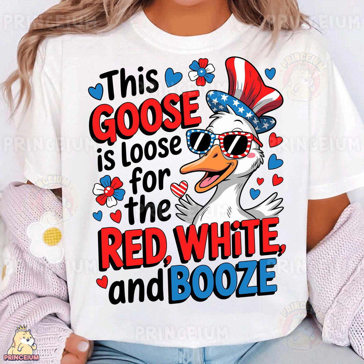 Red White and Booze Goose