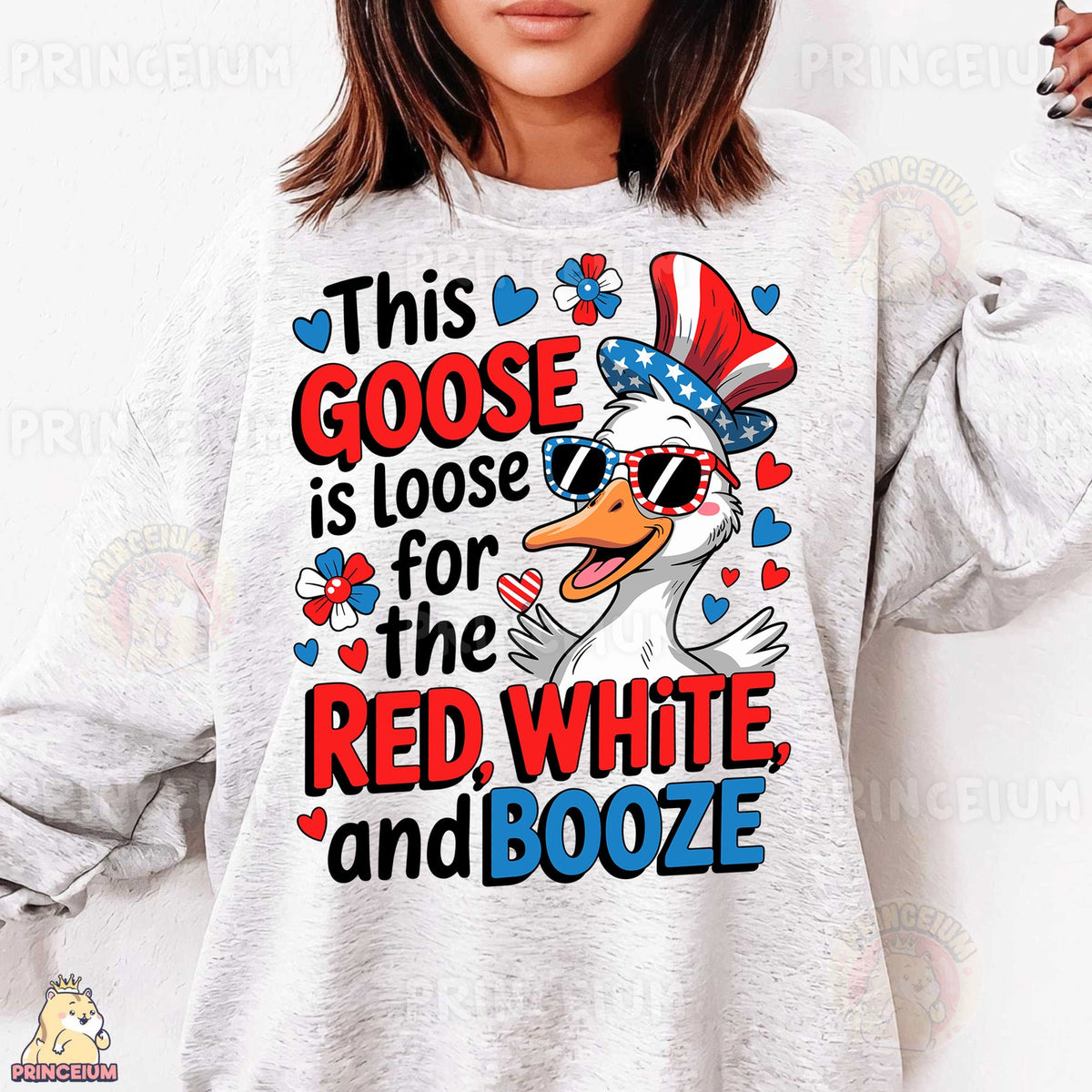 Red White and Booze Goose