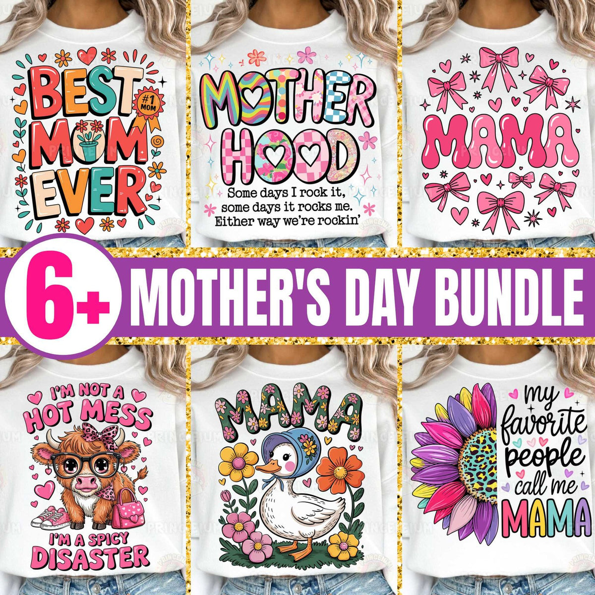 Best Mom Ever & Hot Mess Mama Bundle