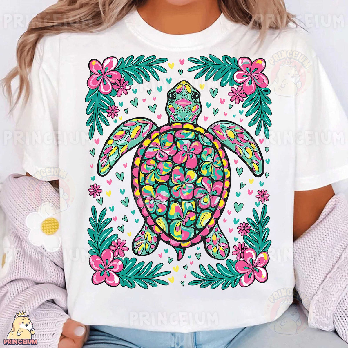 Tropical Sea Turtle
