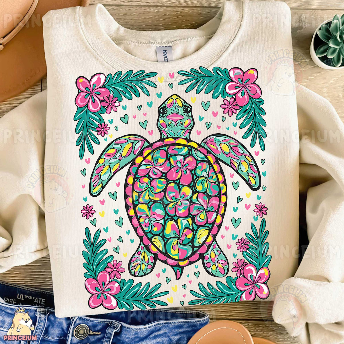 Tropical Sea Turtle