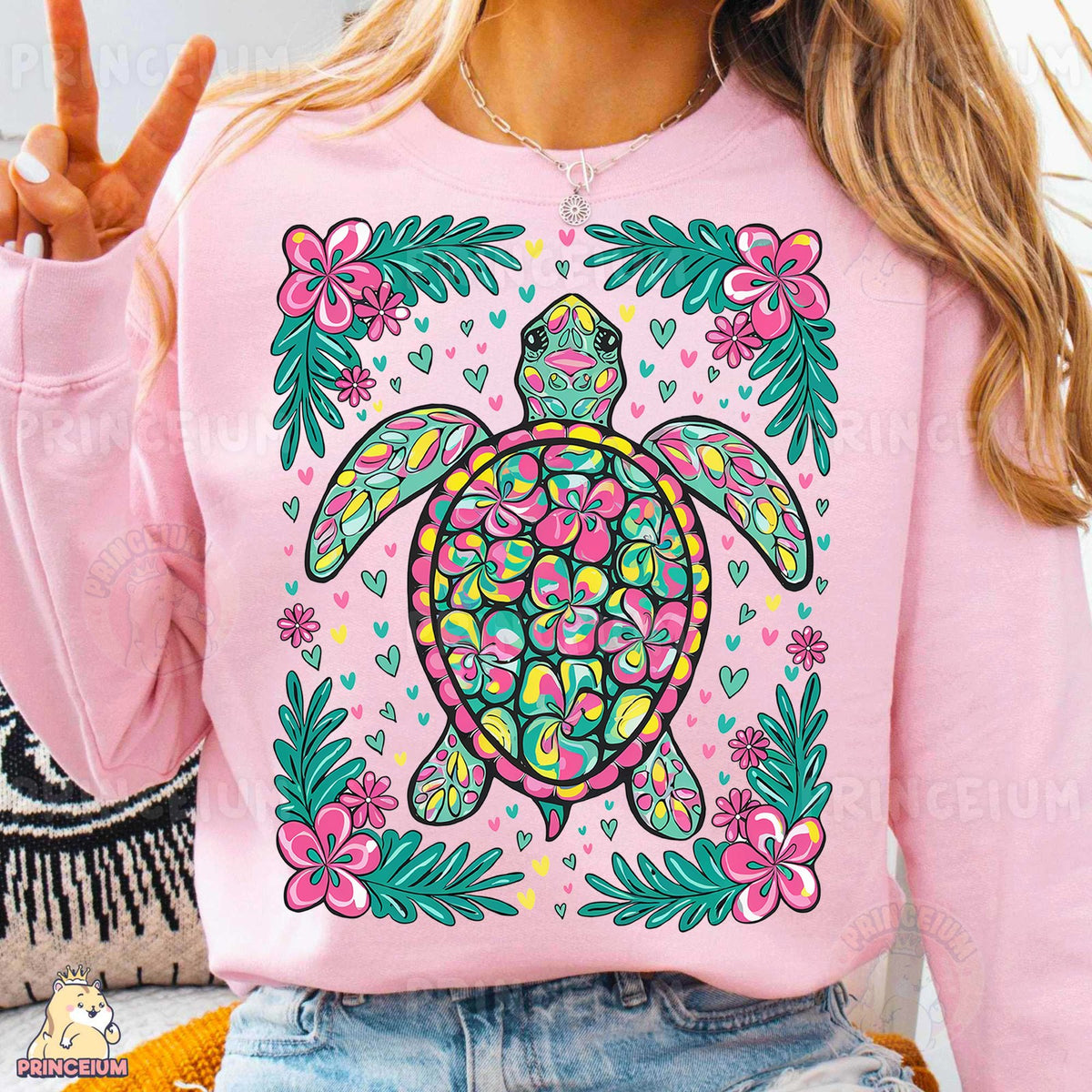 Tropical Sea Turtle