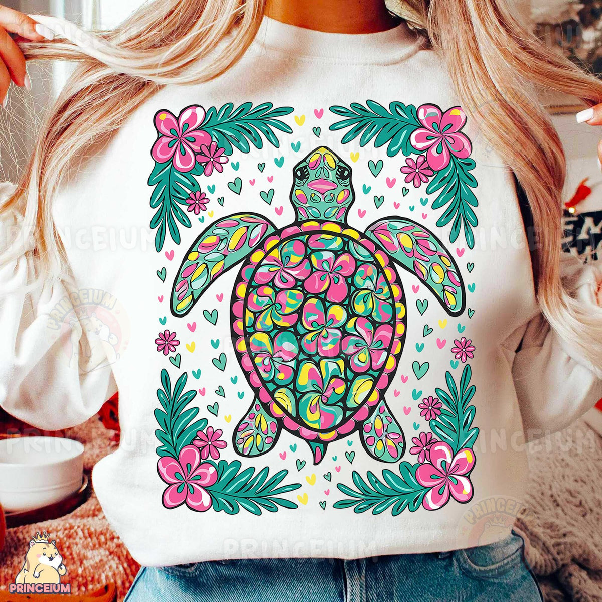 Tropical Sea Turtle