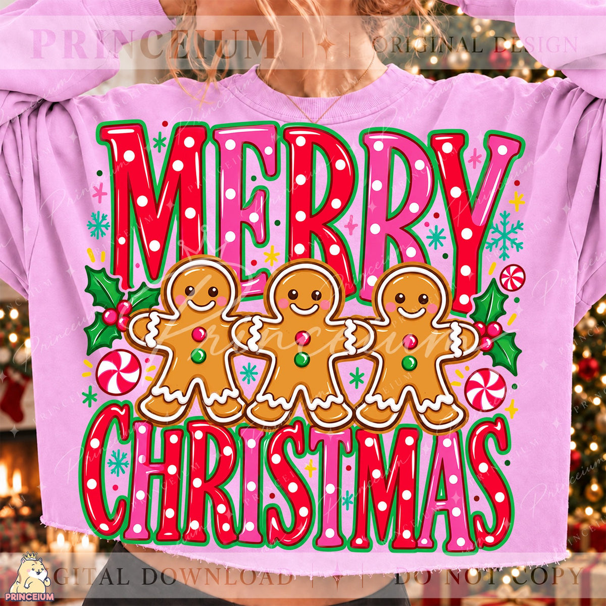 Merry Christmas Gingerbread Men