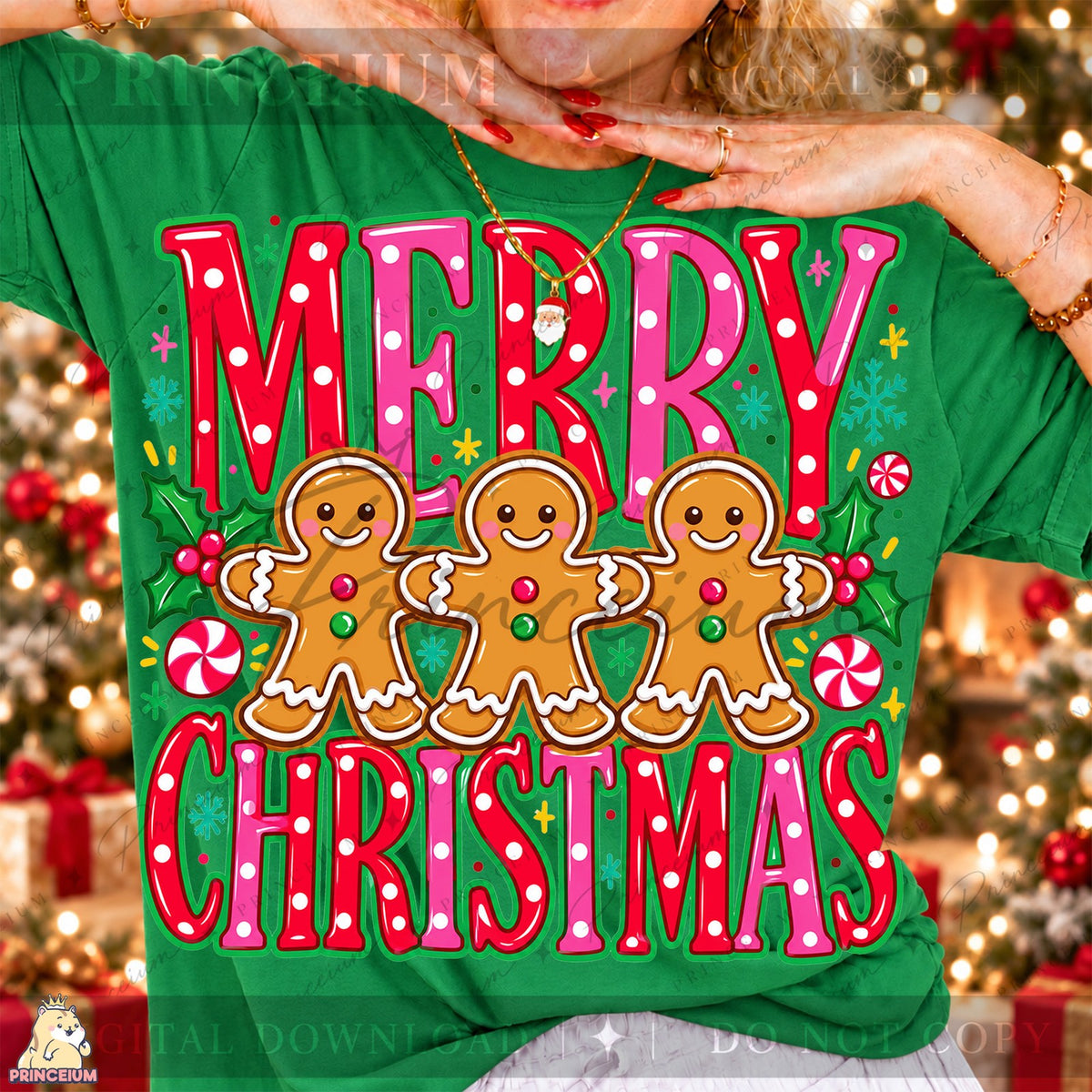 Merry Christmas Gingerbread Men