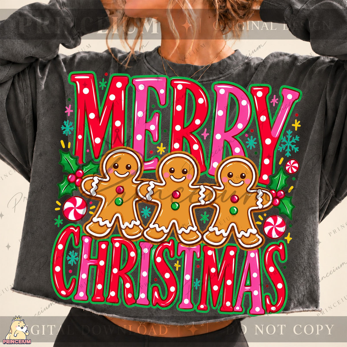 Merry Christmas Gingerbread Men