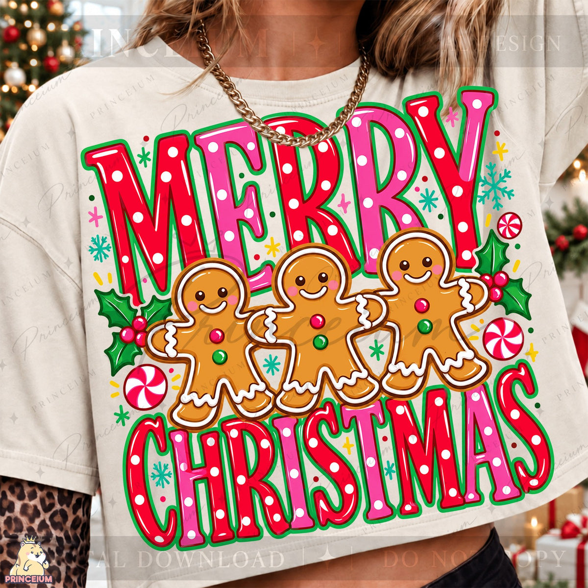 Merry Christmas Gingerbread Men
