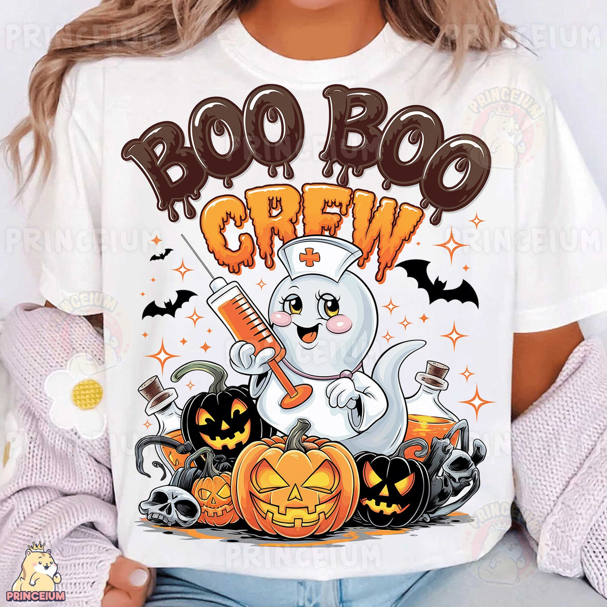 Boo Boo Crew Ghost Nurse