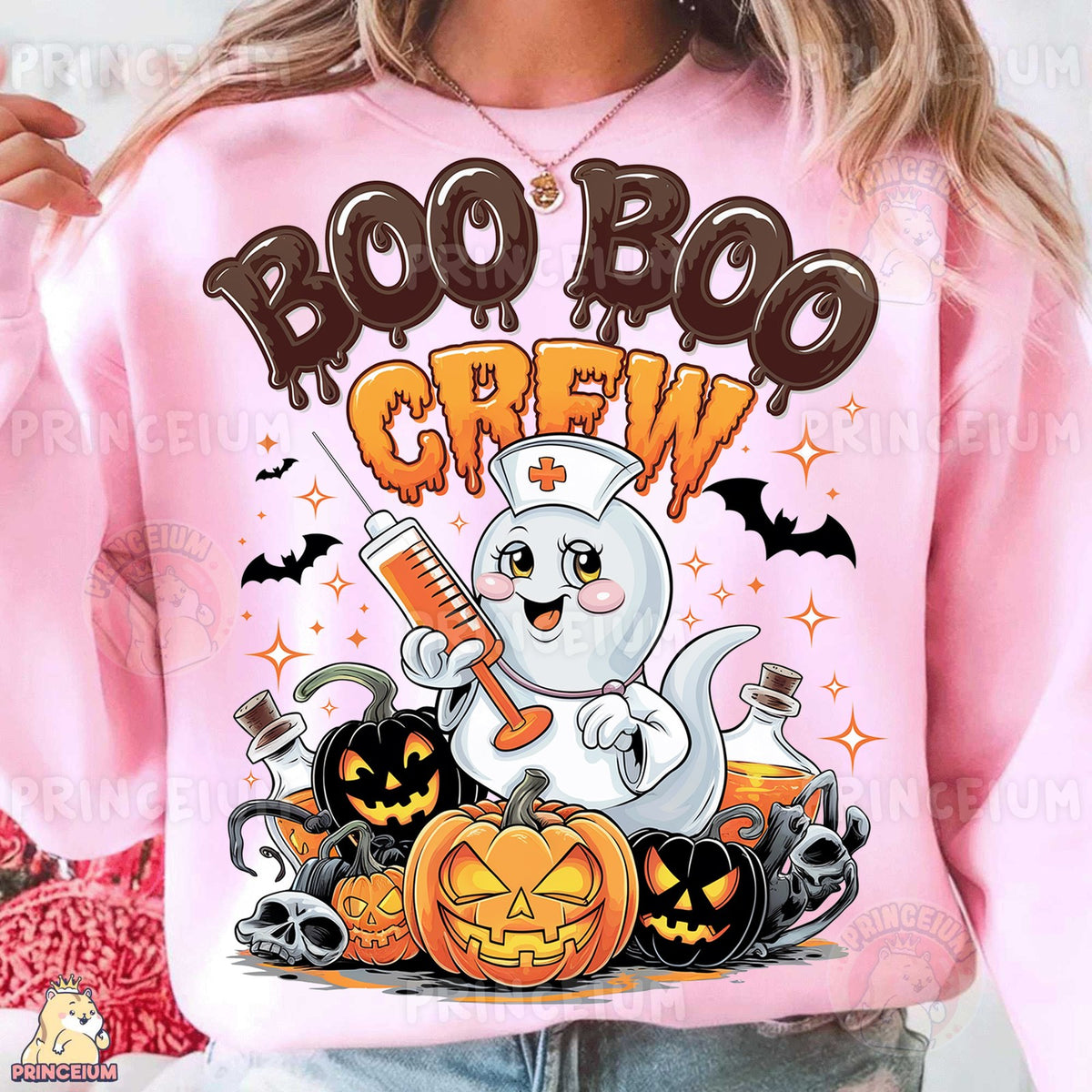 Boo Boo Crew Ghost Nurse