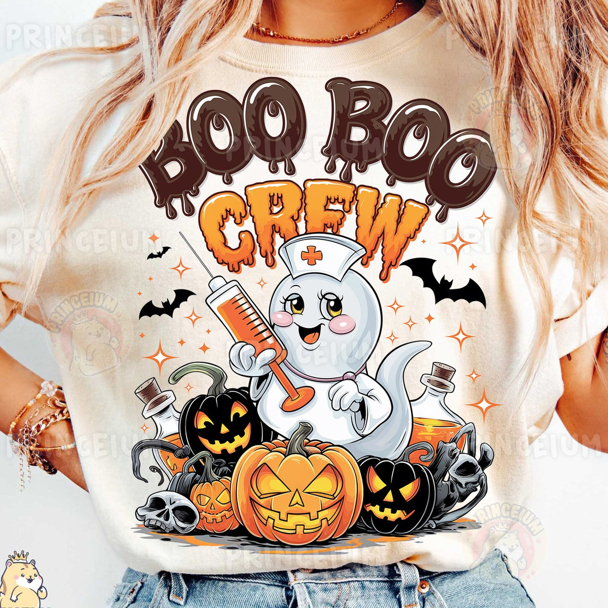 Boo Boo Crew Ghost Nurse