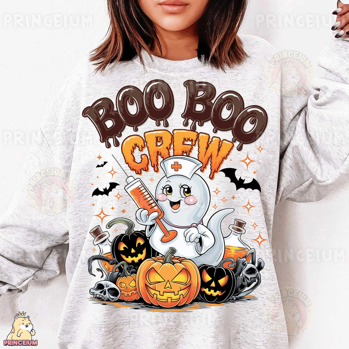 Boo Boo Crew Ghost Nurse