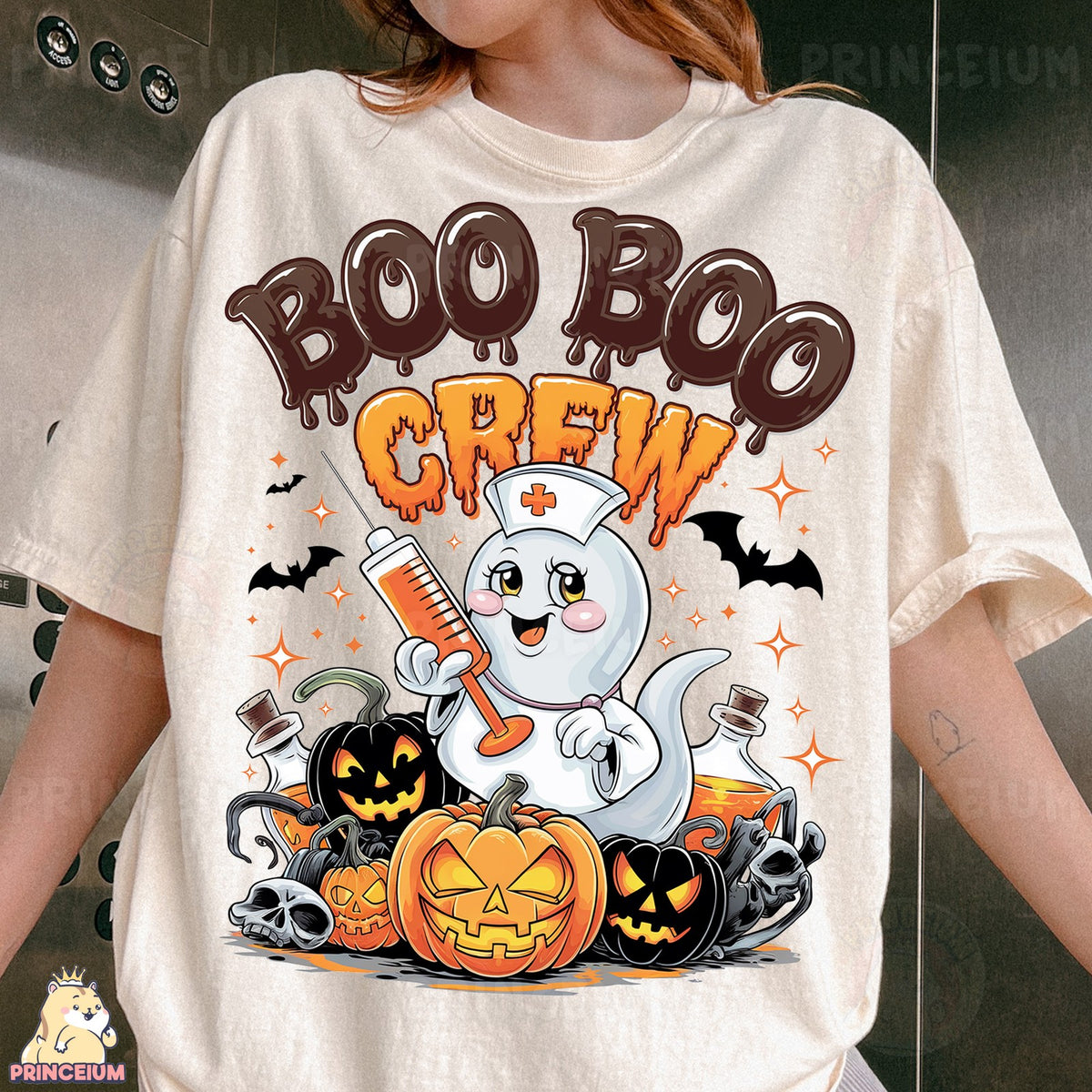 Boo Boo Crew Ghost Nurse